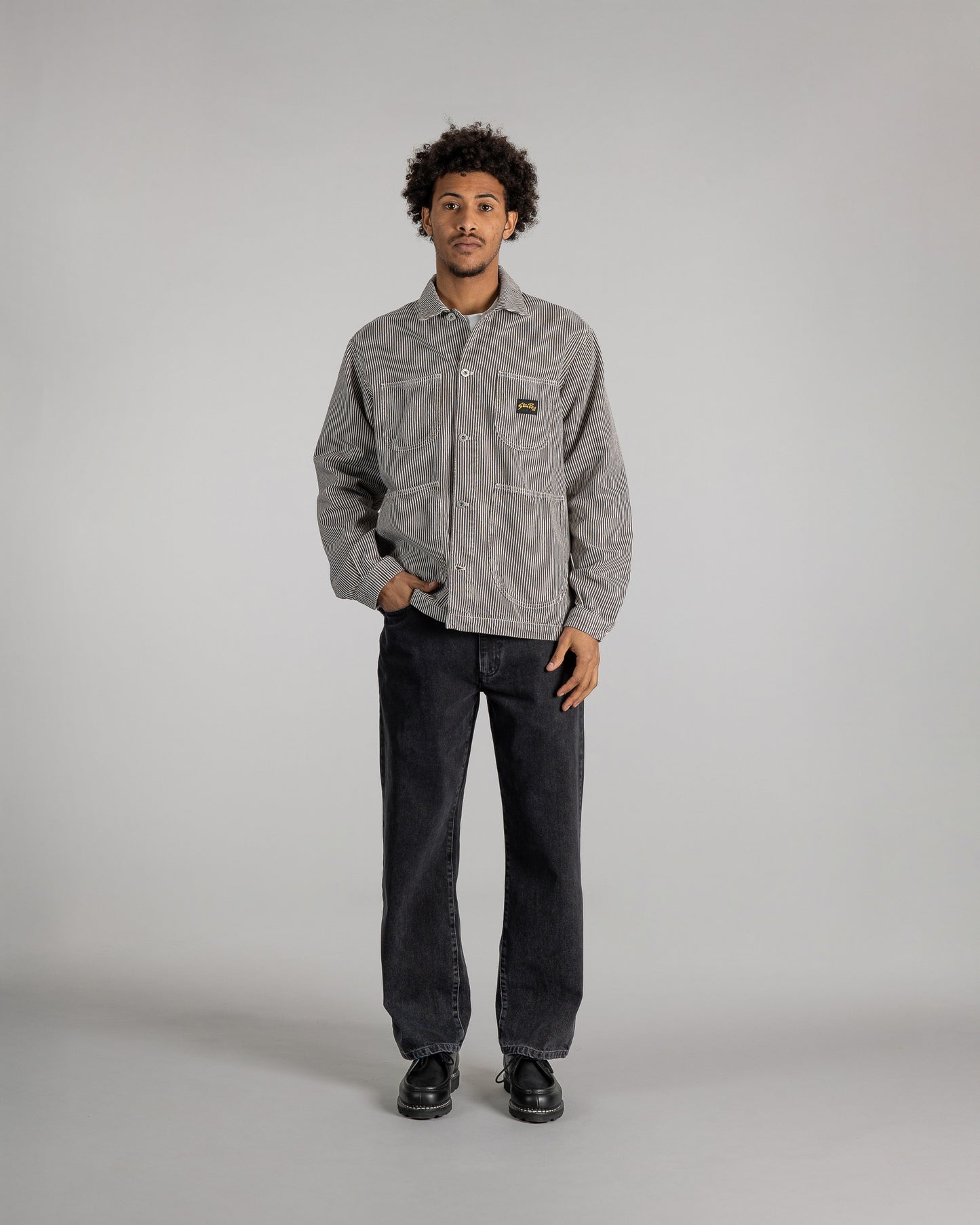 Coverall Jacket (Black Hickory)