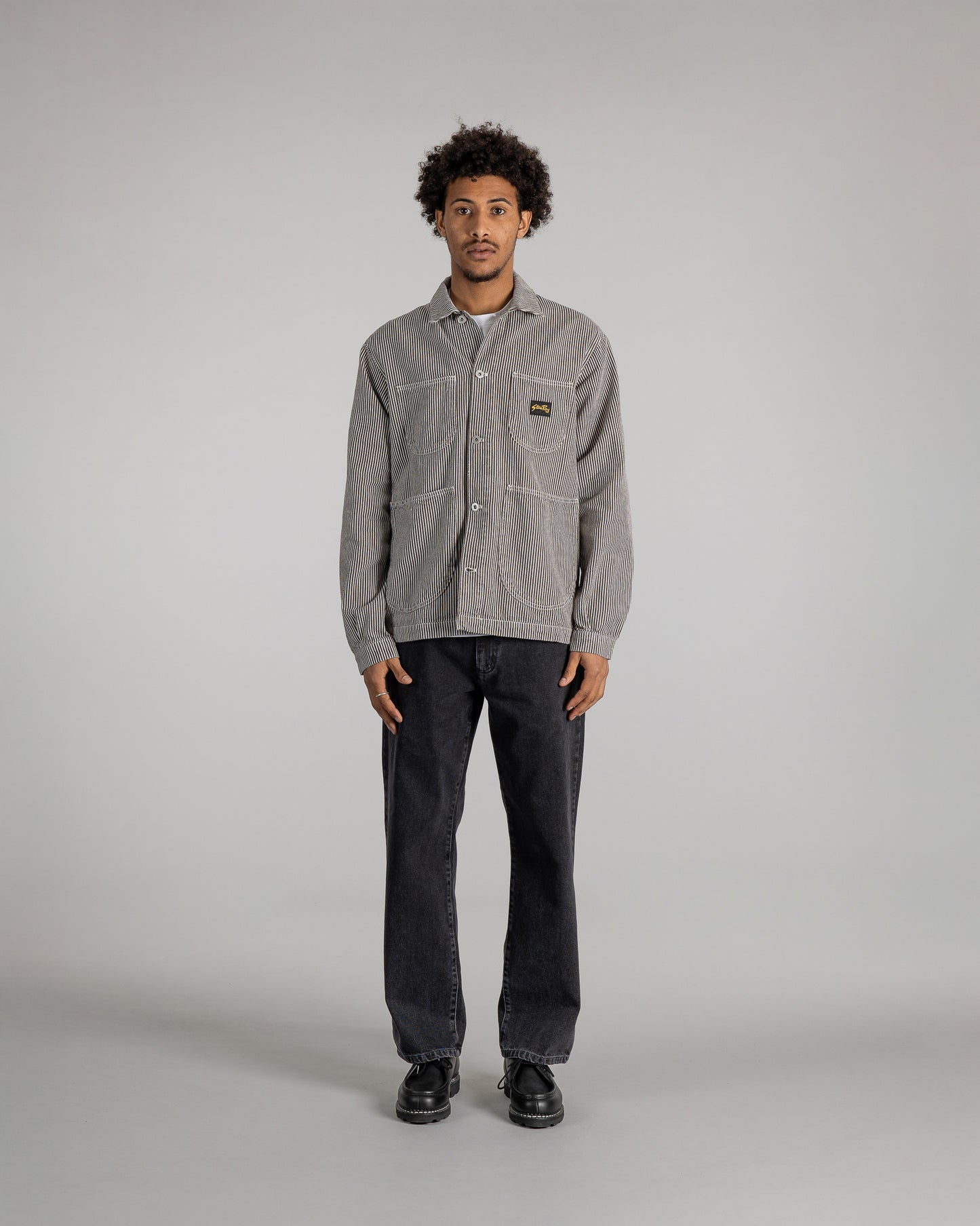Coverall Jacket (Black Hickory)