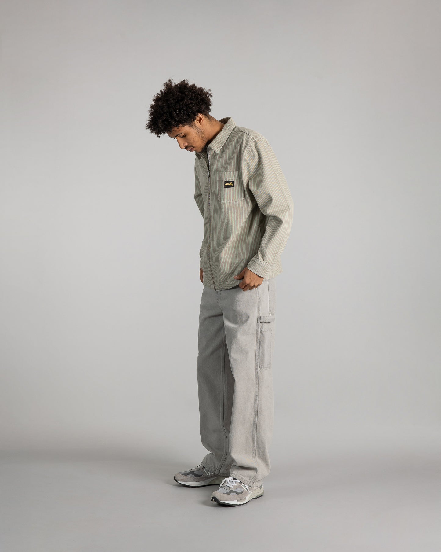 Zip-Shirt (Quiet Green Hickory)