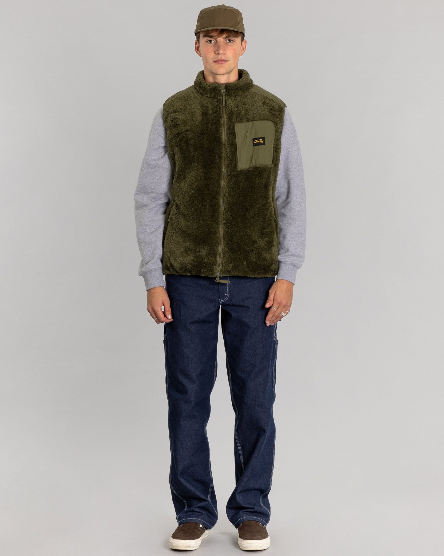 Gilet polaire (Olive)