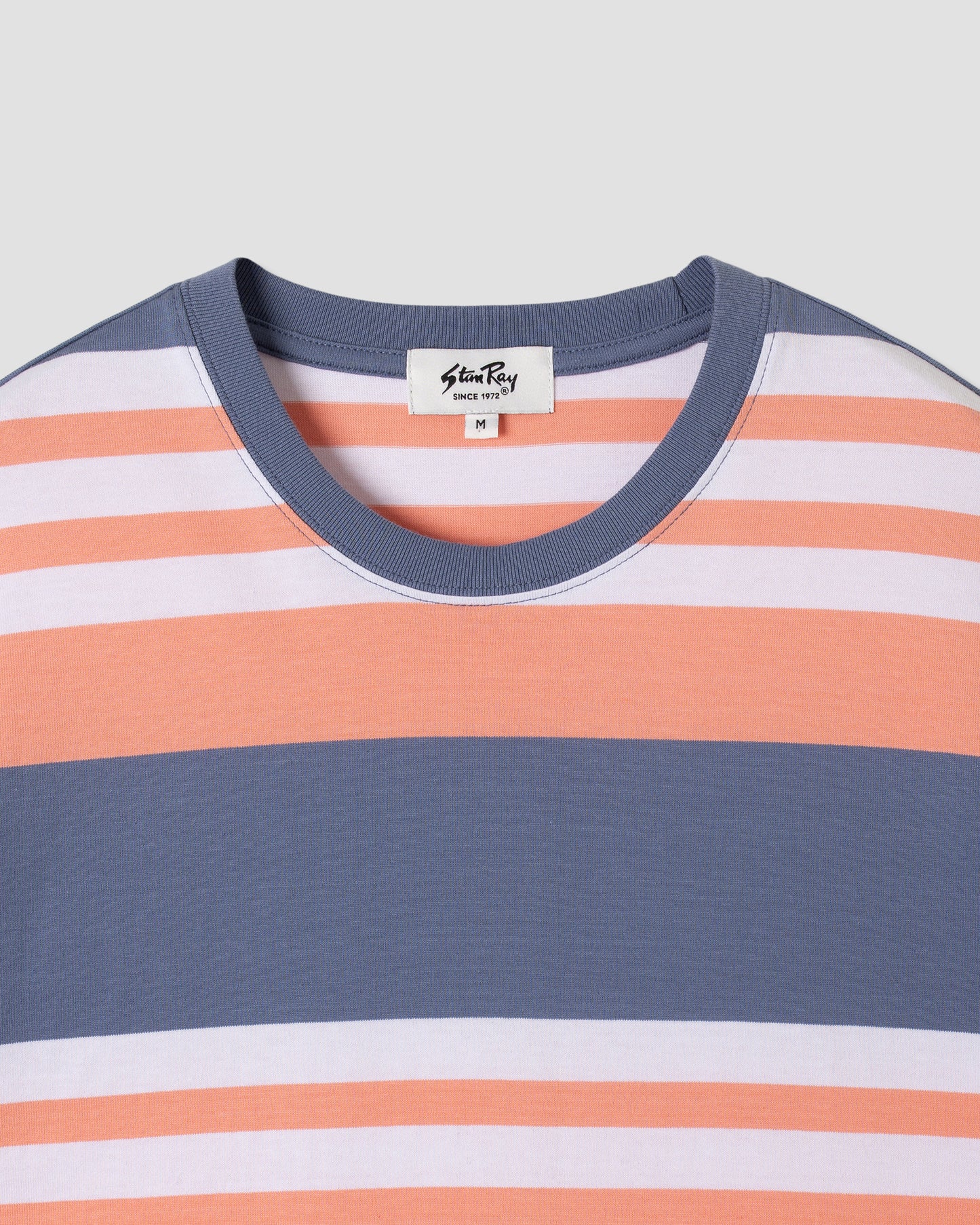 Stripe Tee (Washed Red)
