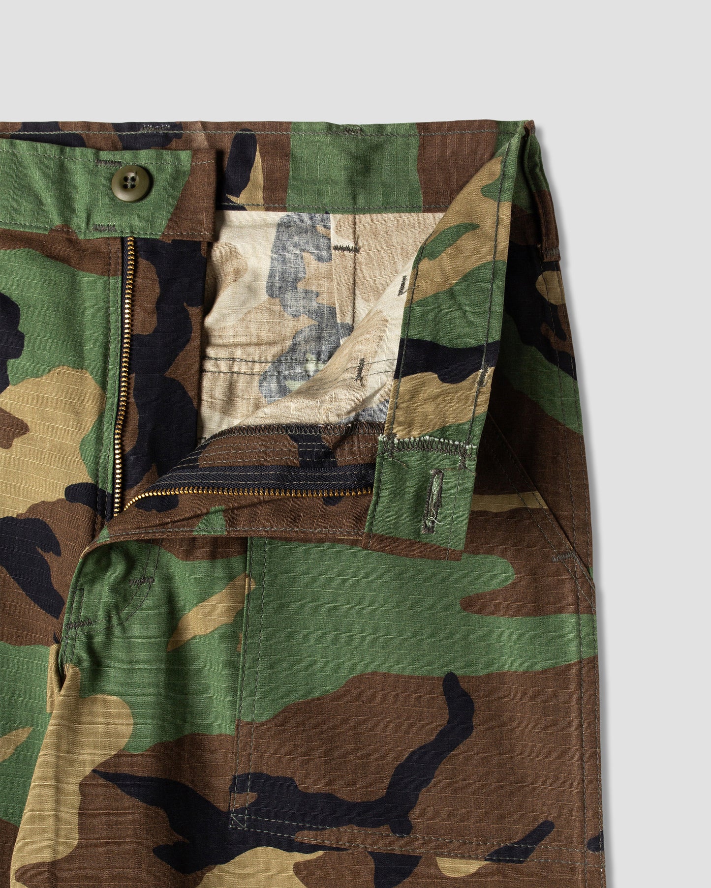 Fatigue conique (Woodland Camo Ripstop)