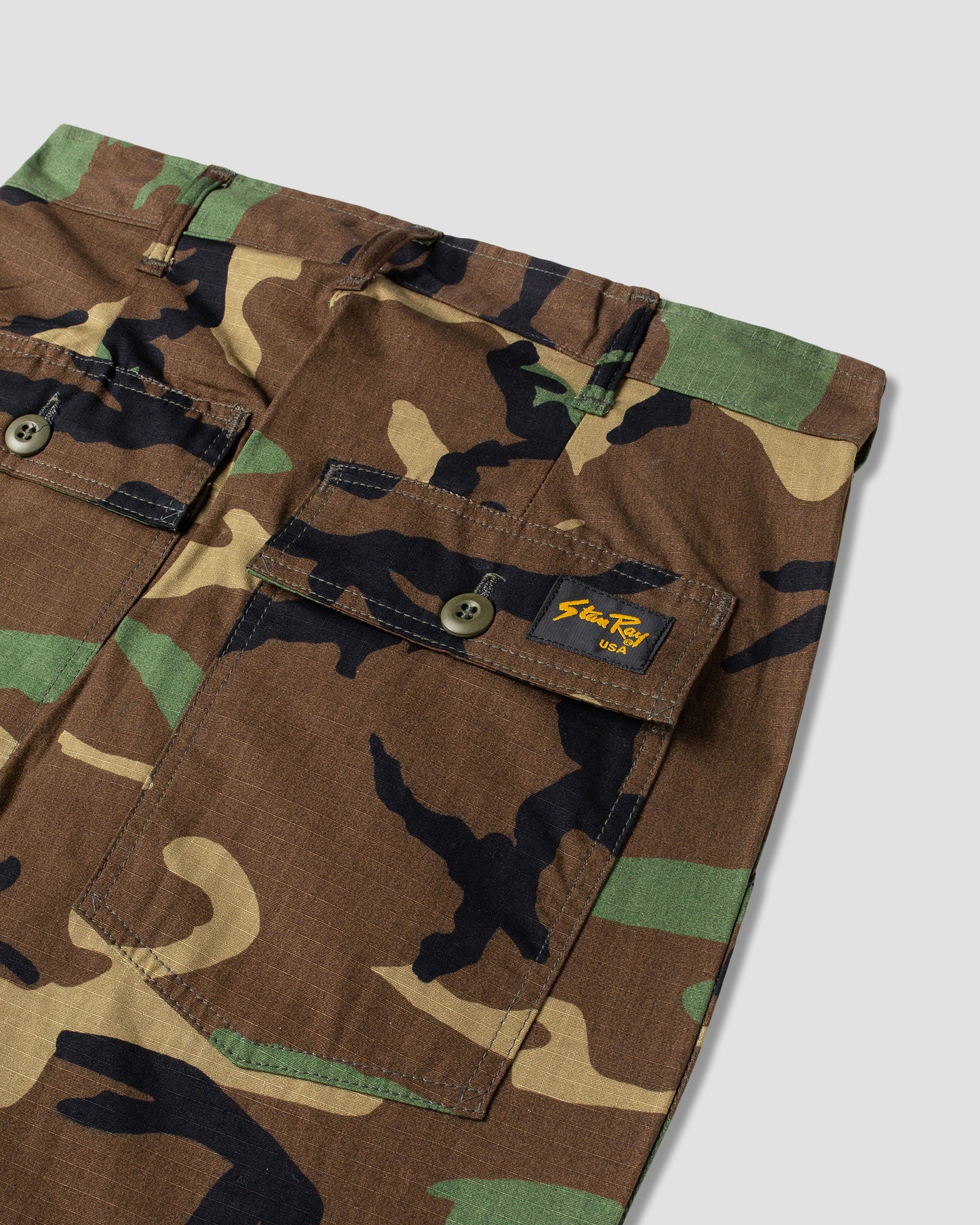 Fatigue conique (Woodland Camo Ripstop)