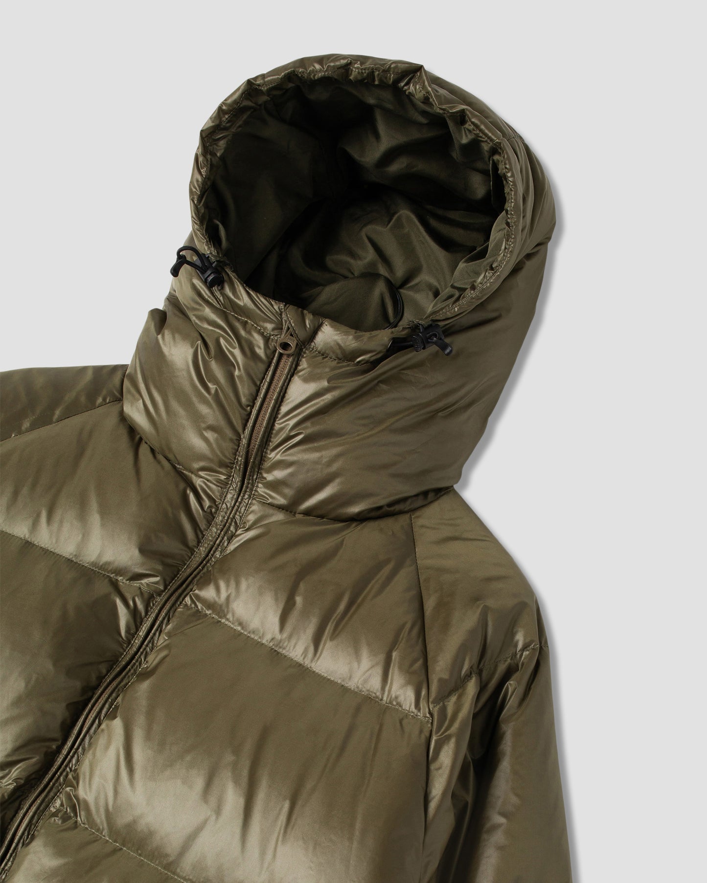 Ultraleichter Parka (Oliv)