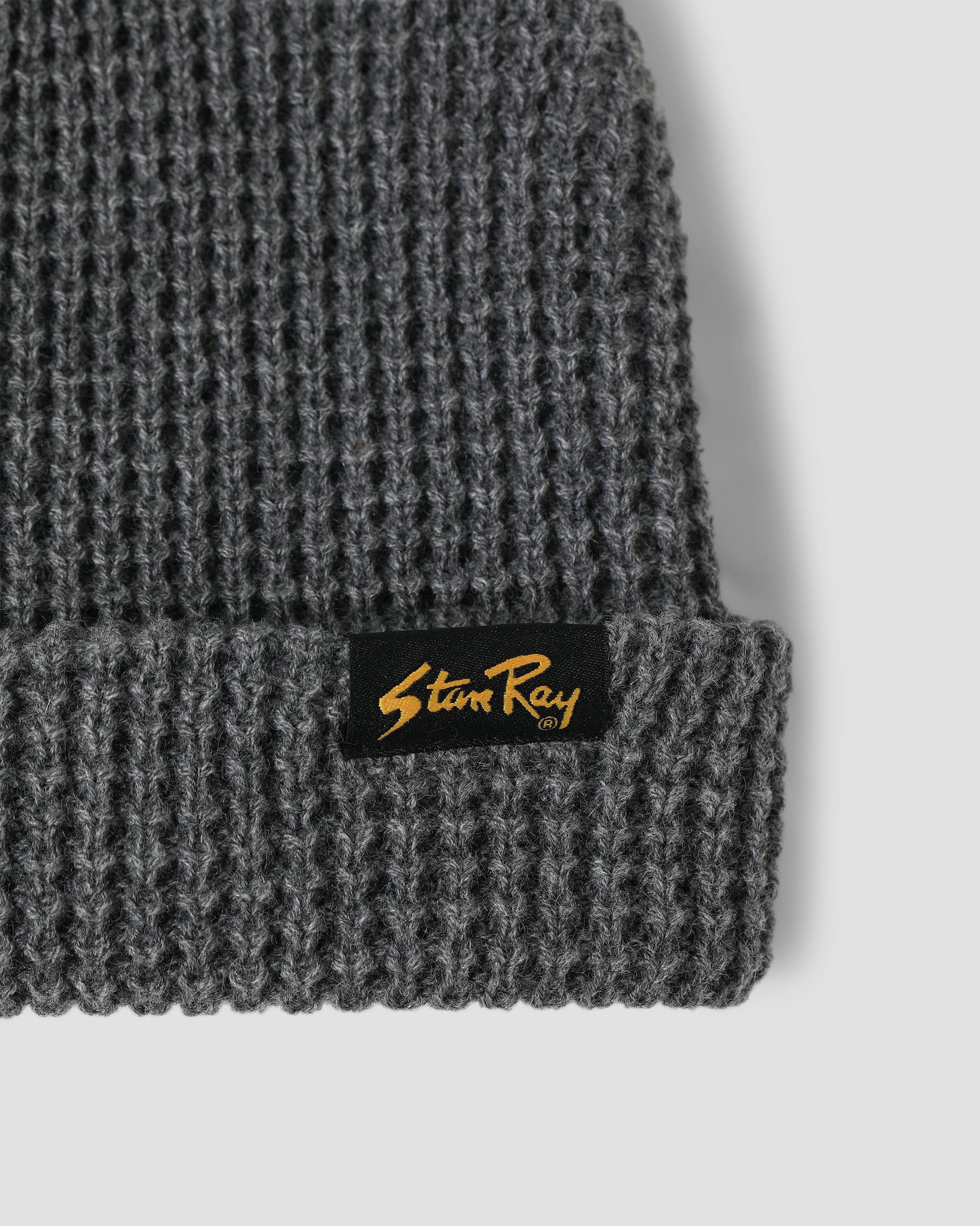 Waffle Beanie (Charcoal)