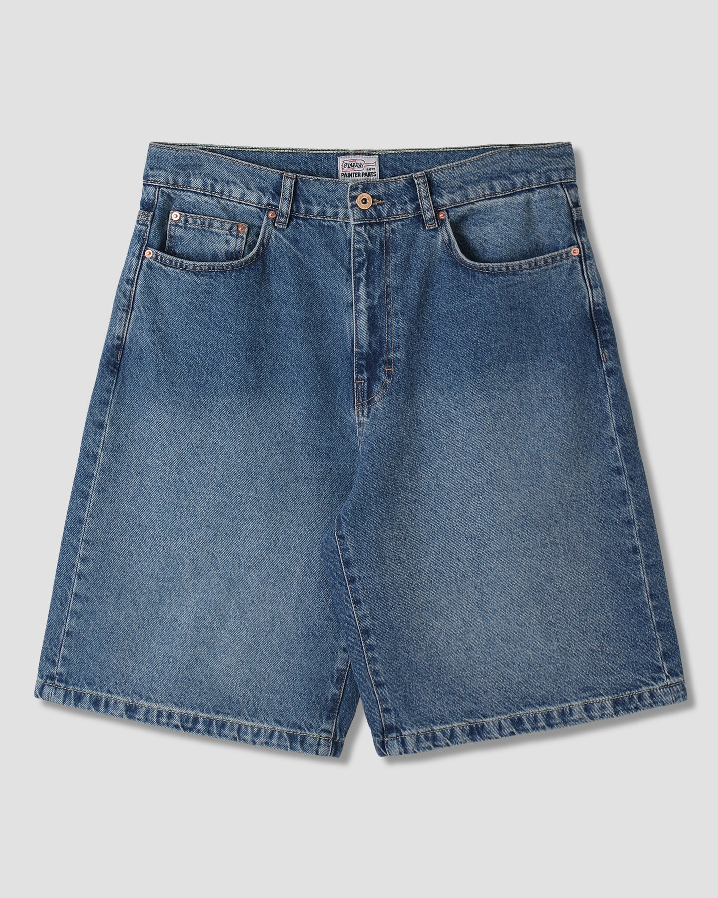 Wide 5 Short (70s Stone Denim)