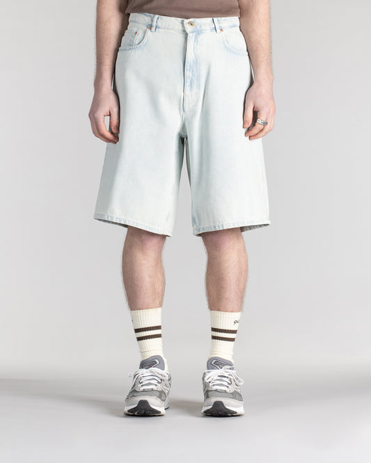 Wide 5 Short (Lite Blue Denim)