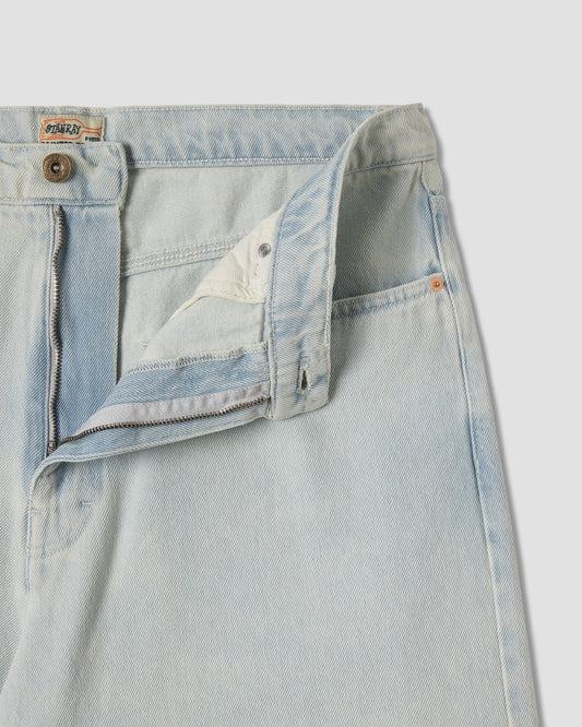 Wide 5 Short (Lite Blue Denim)