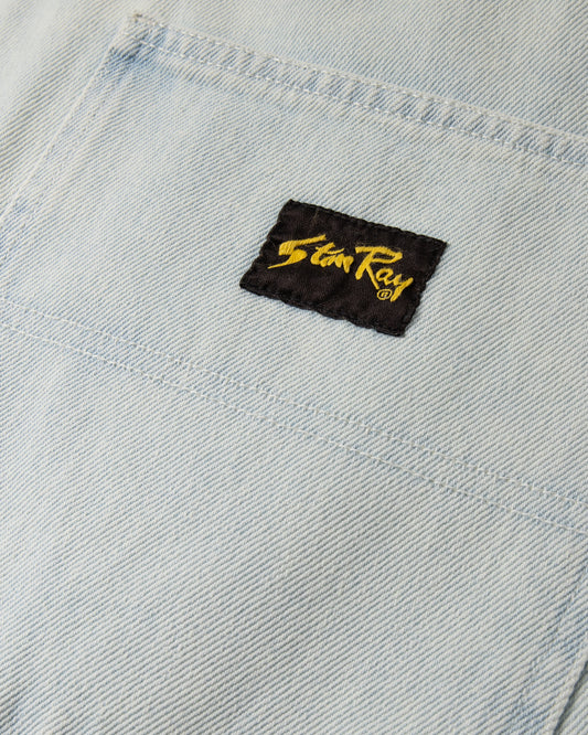 Wide 5 Short (Lite Blue Denim)