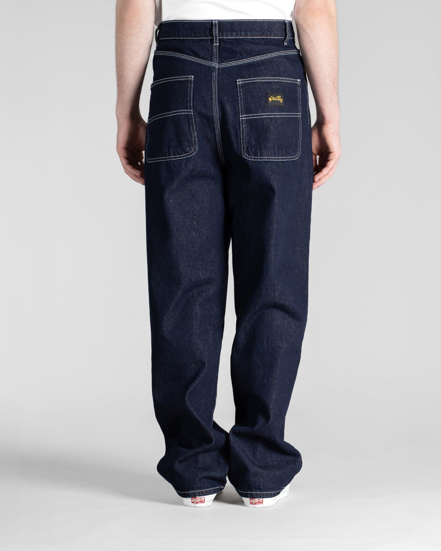 Weite 5-Jeans (Single-Rinse-Denim)