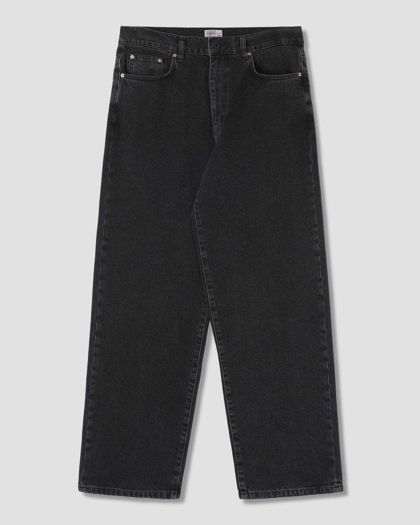 Wide 5 (Stonewashed Black Denim)