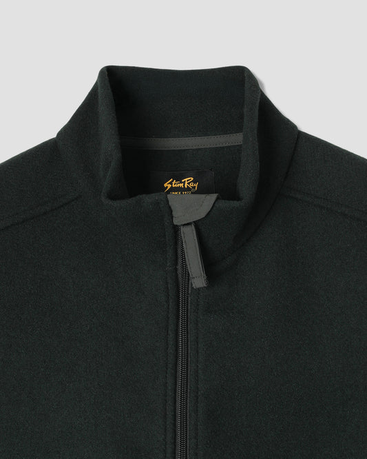 Wool Fleece Vest (Botanical Green)
