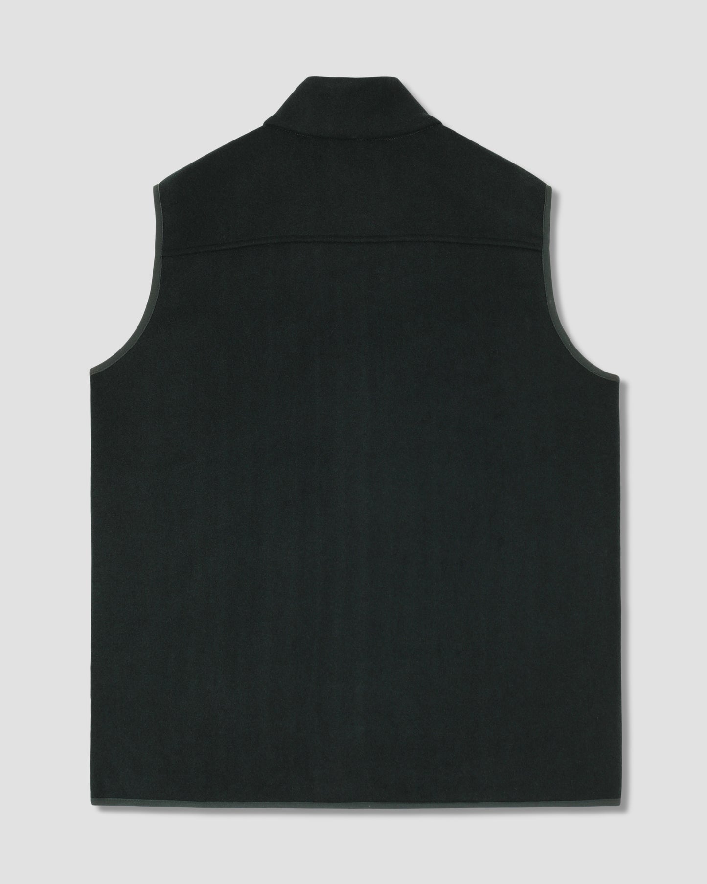 Wool Fleece Vest (Botanical Green)