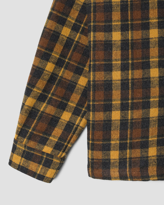 Zip Shirt (Acorn Plaid)