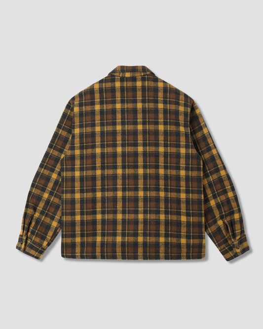 Zip Shirt (Acorn Plaid)