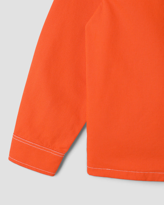 Zip Shirt  (Faded Red Bedford)