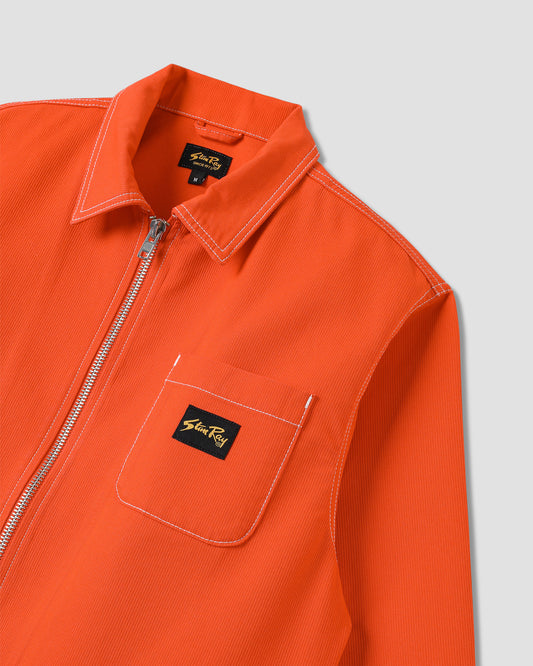 Zip Shirt  (Faded Red Bedford)