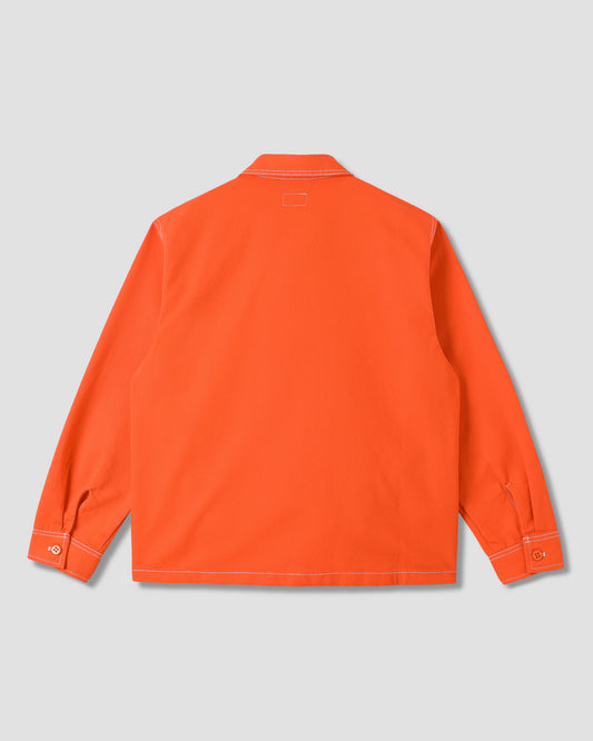 Zip Shirt  (Faded Red Bedford)