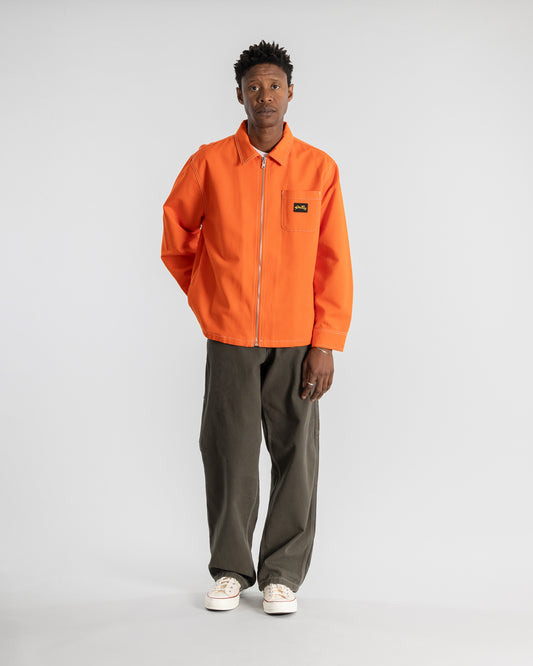 Zip Shirt  (Faded Red Bedford)