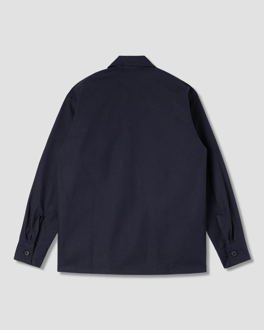 Chemise à 2 poches (ripstop bleu marine)