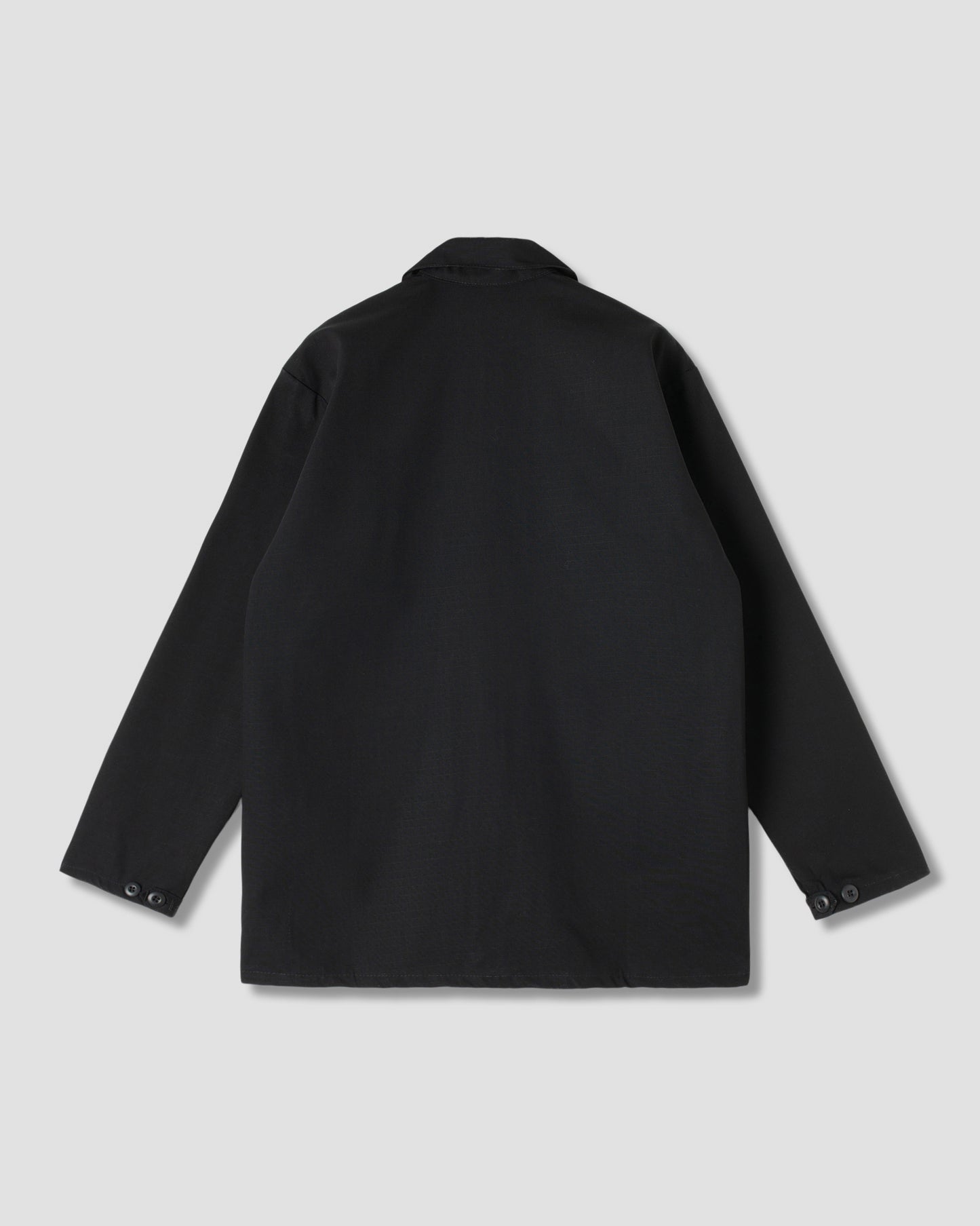 4-Taschen-Jacke (schwarzer Ripstop)