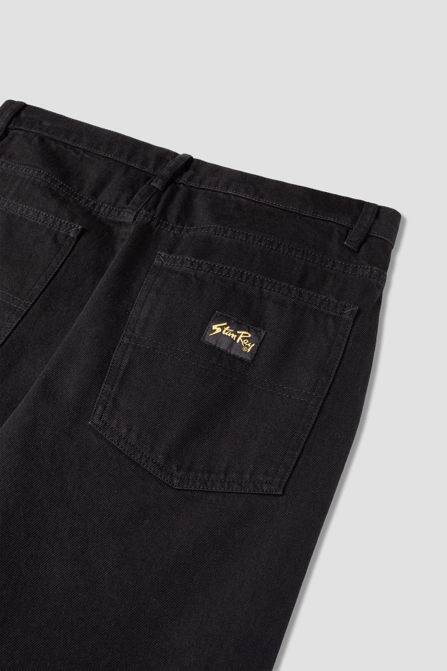 5 Pocket Taper (Washed Black Denim)