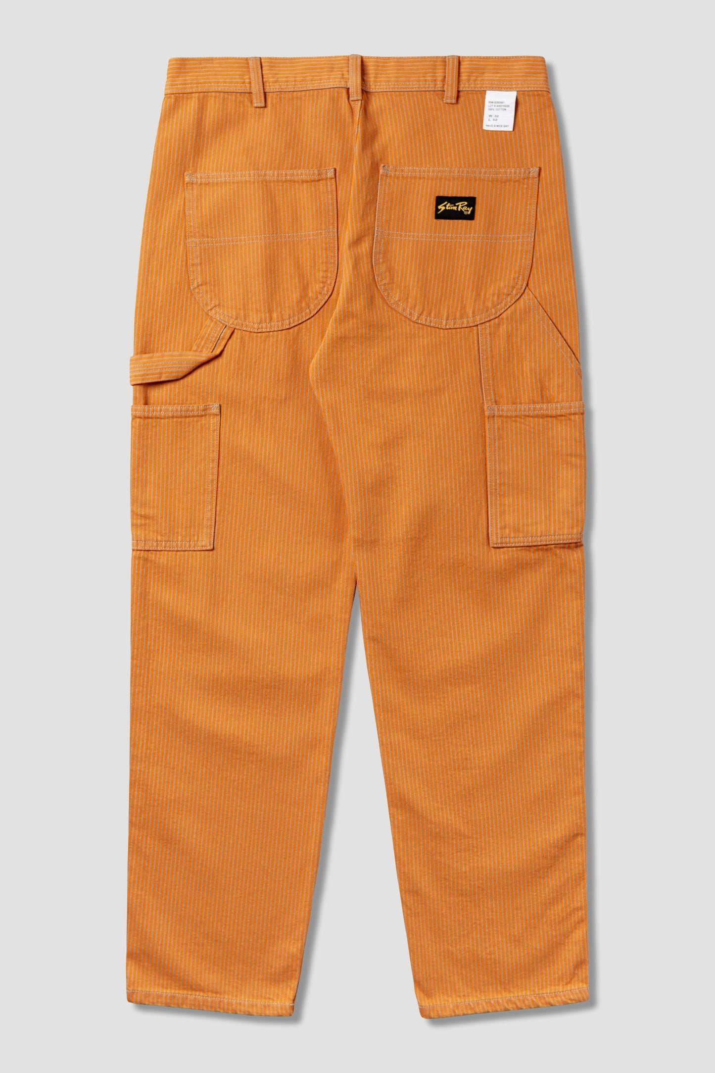 80s Painter Pant (Orange/Khaki Hickory)