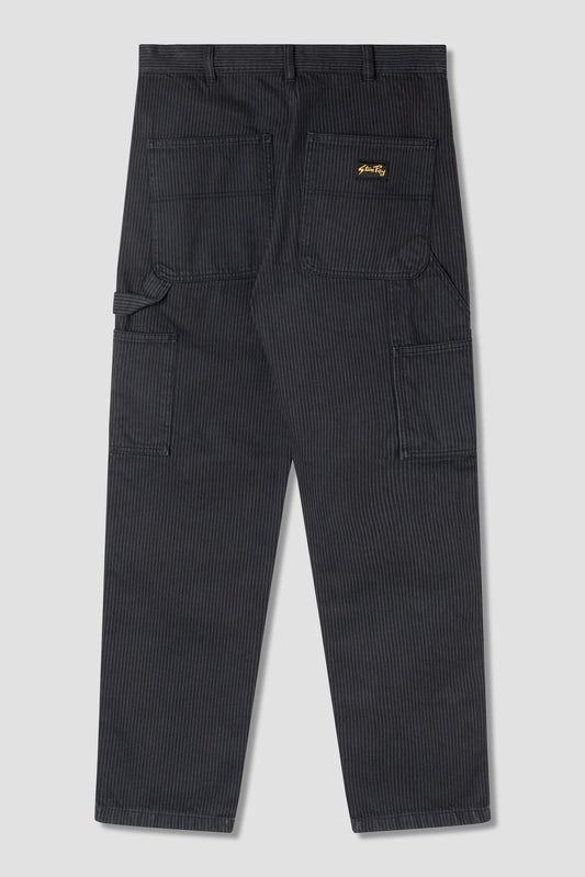 80s Painter Pant (Black Overdye Hickory)