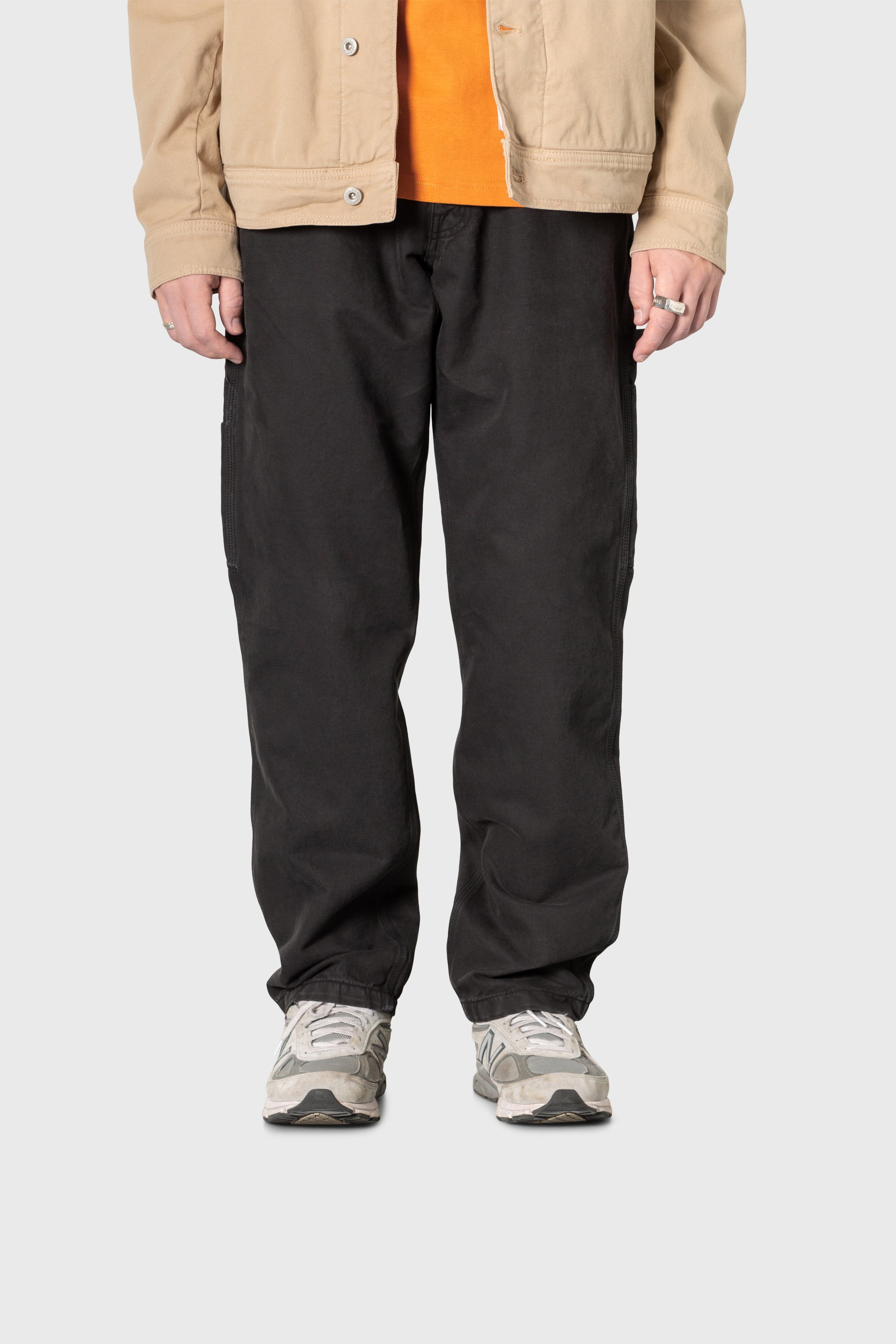 80er Malerhose (schwarzer Twill)
