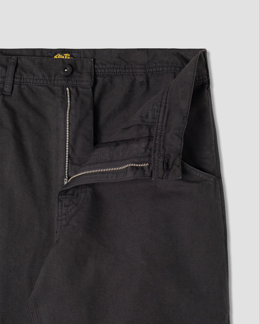 Pantalon de peintre des années 80 (sergé noir)