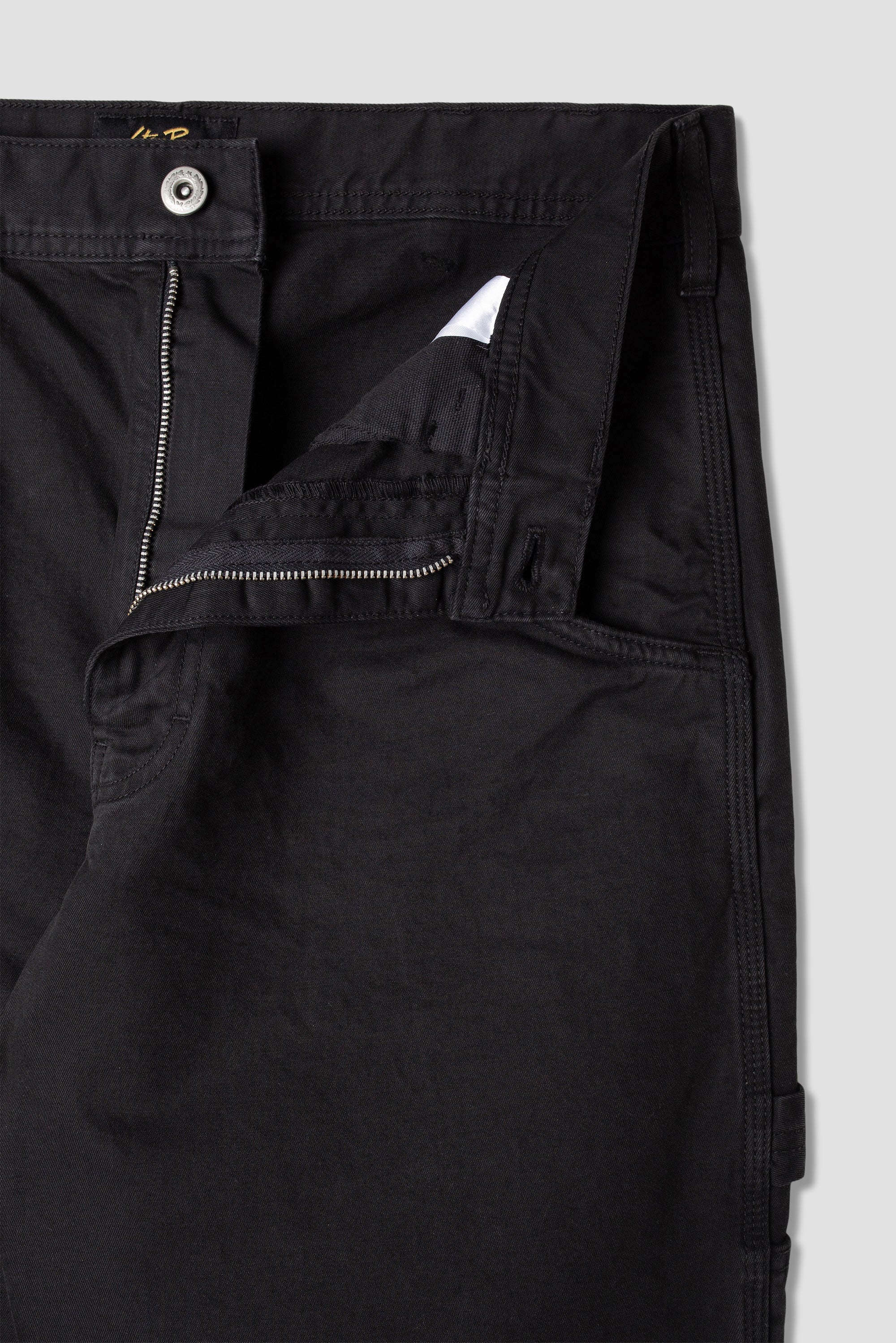 80er Malerhose (schwarzer Twill)
