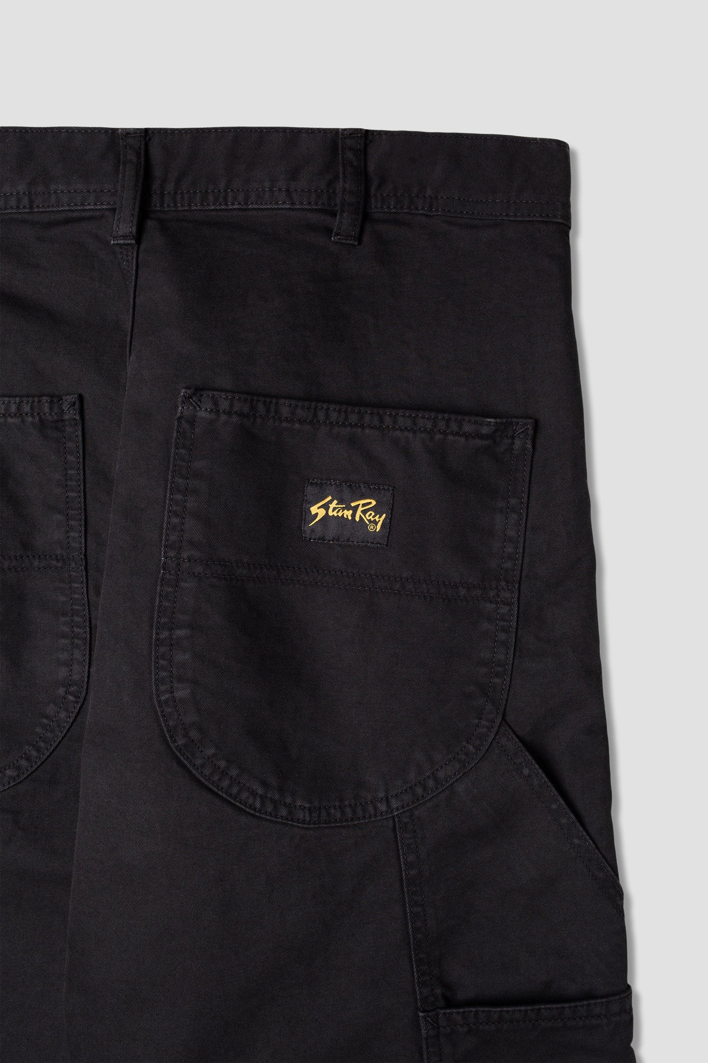 80er Malerhose (schwarzer Twill)