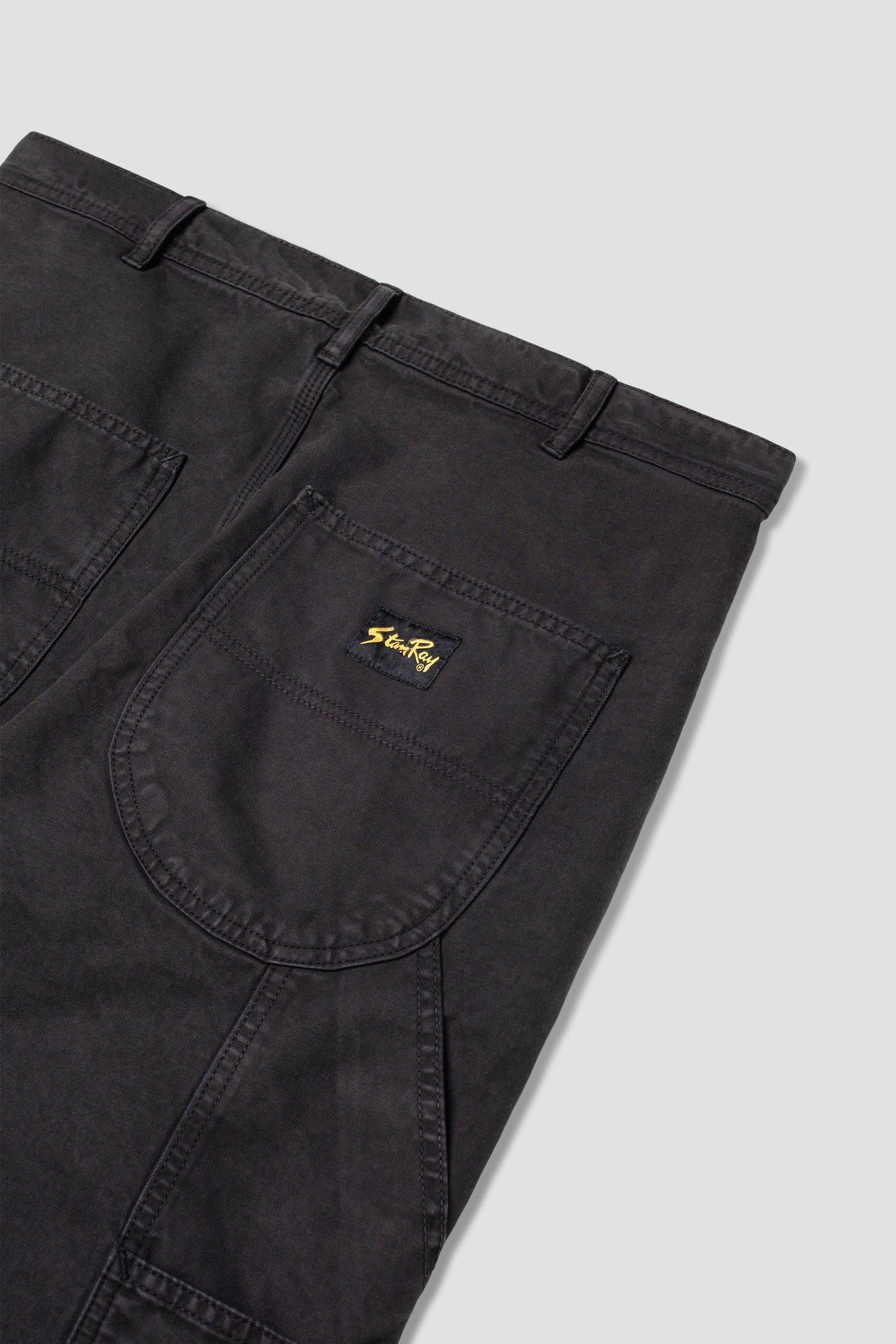 80er Malerhose (schwarzer Twill)