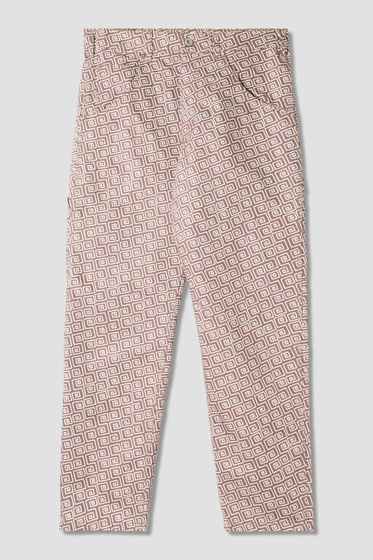 80s Painter Pant (Natural Labrynth)