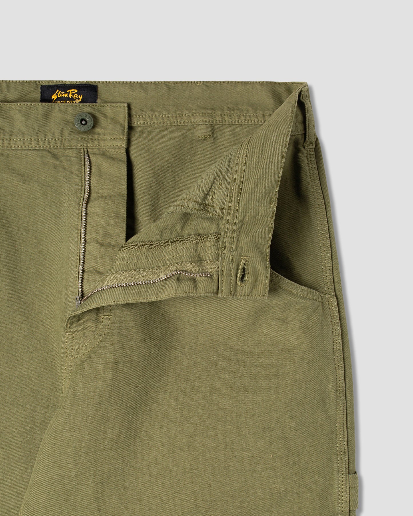 Pantalon de peintre des années 80 (Olive Twill)
