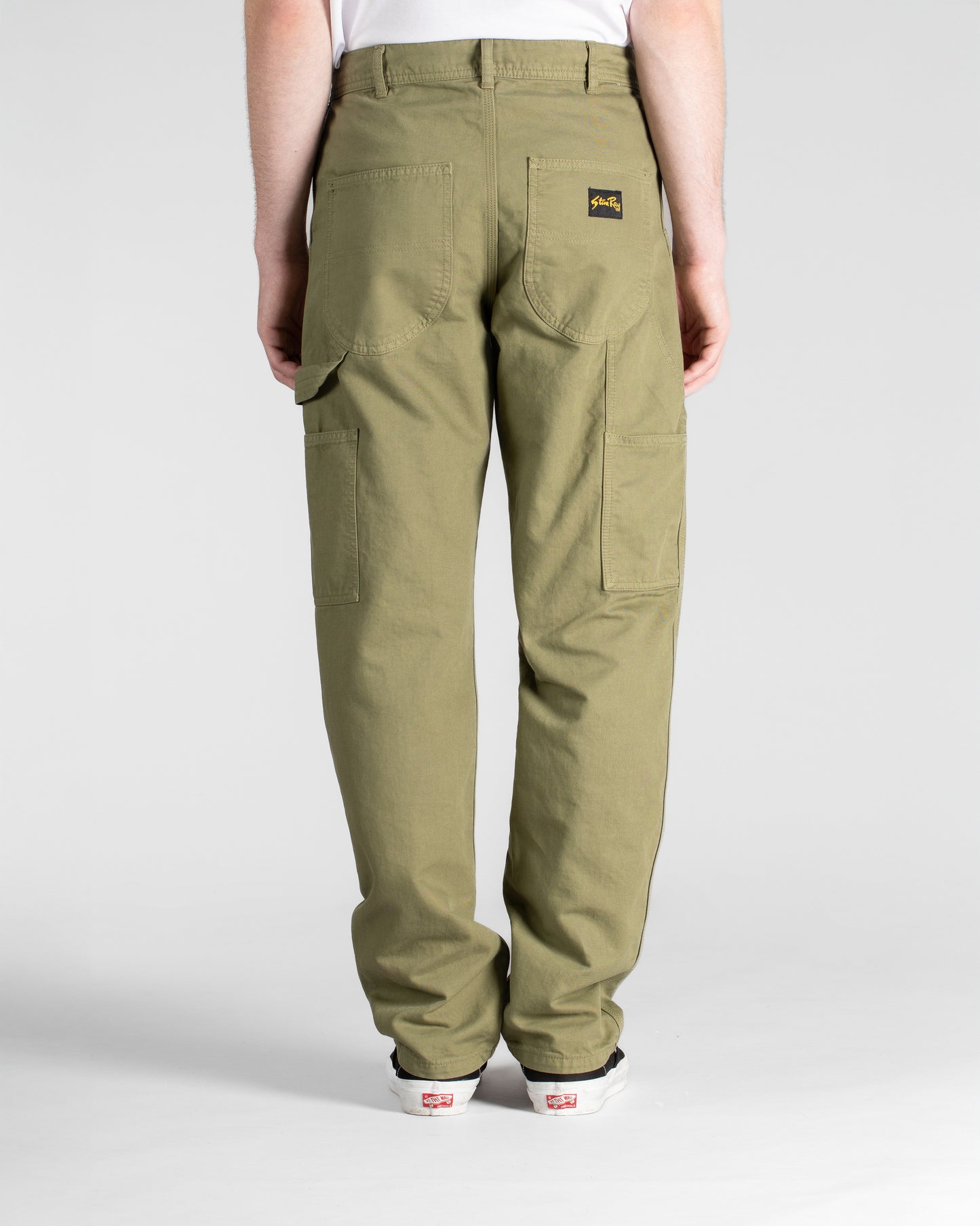 Pantalon de peintre des années 80 (Olive Twill)