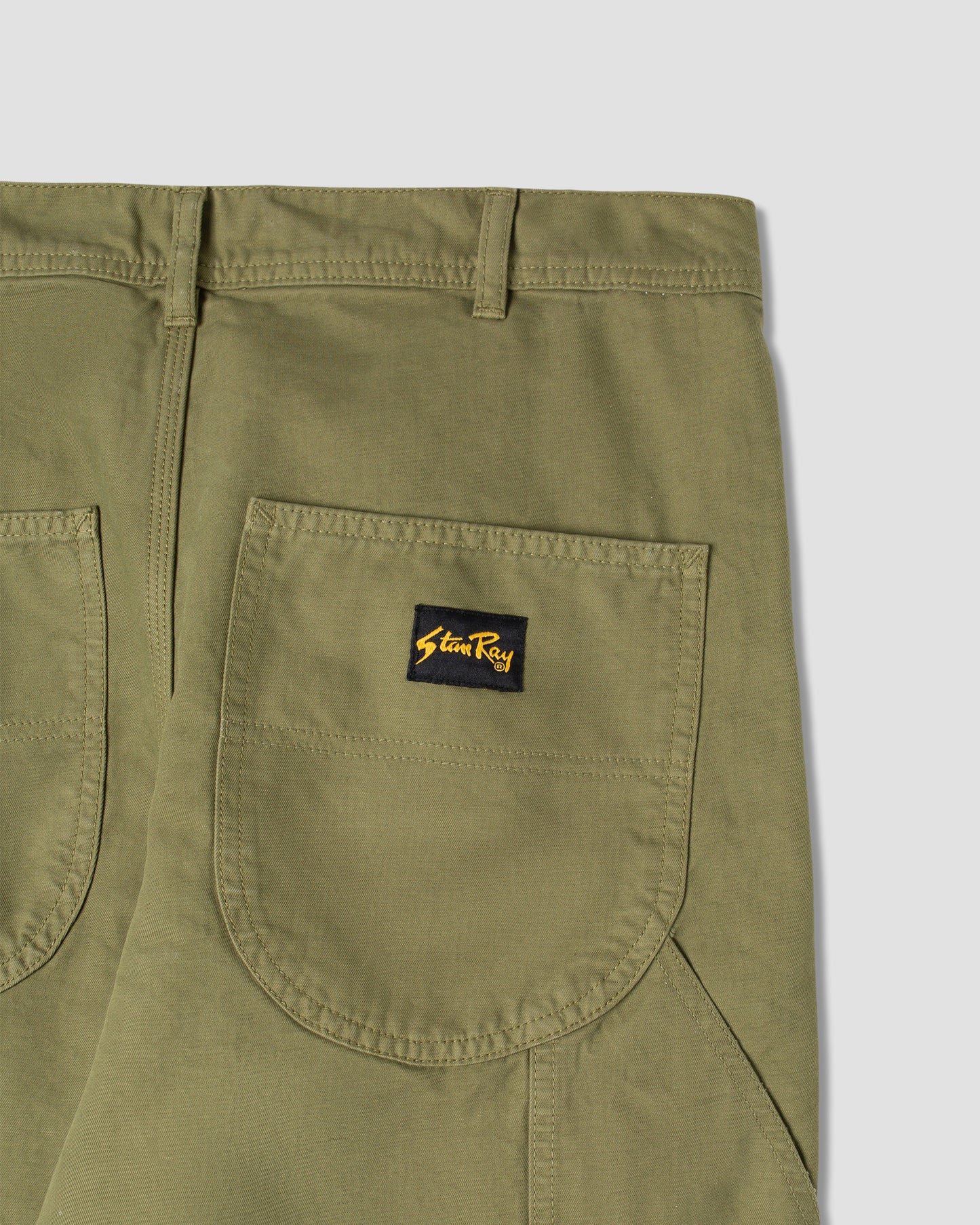 Pantalon de peintre des années 80 (Olive Twill)