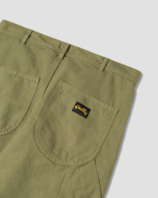 Pantalon de peintre des années 80 (Olive Twill)