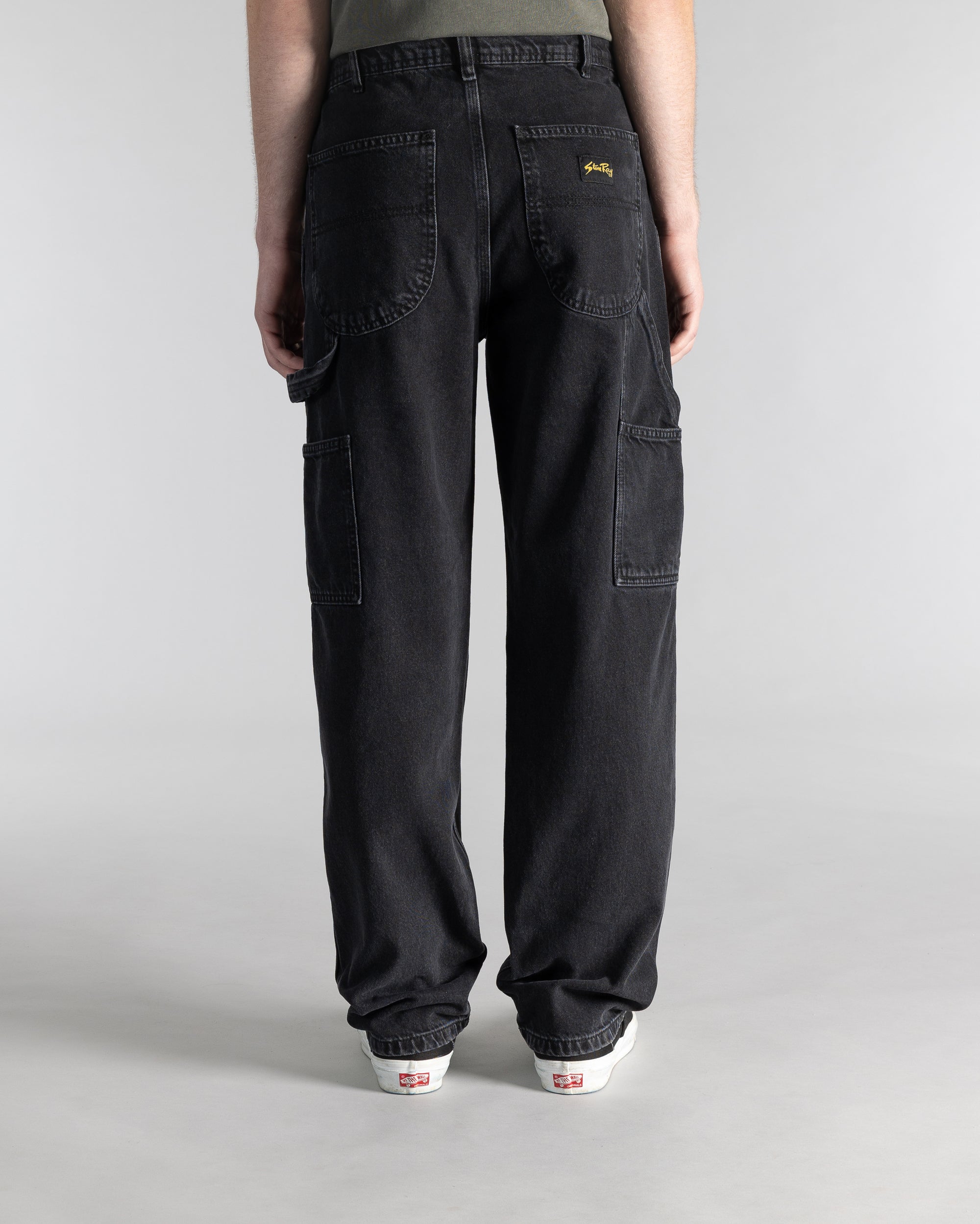 80s Painter Pant (Stonewashed Black Denim)