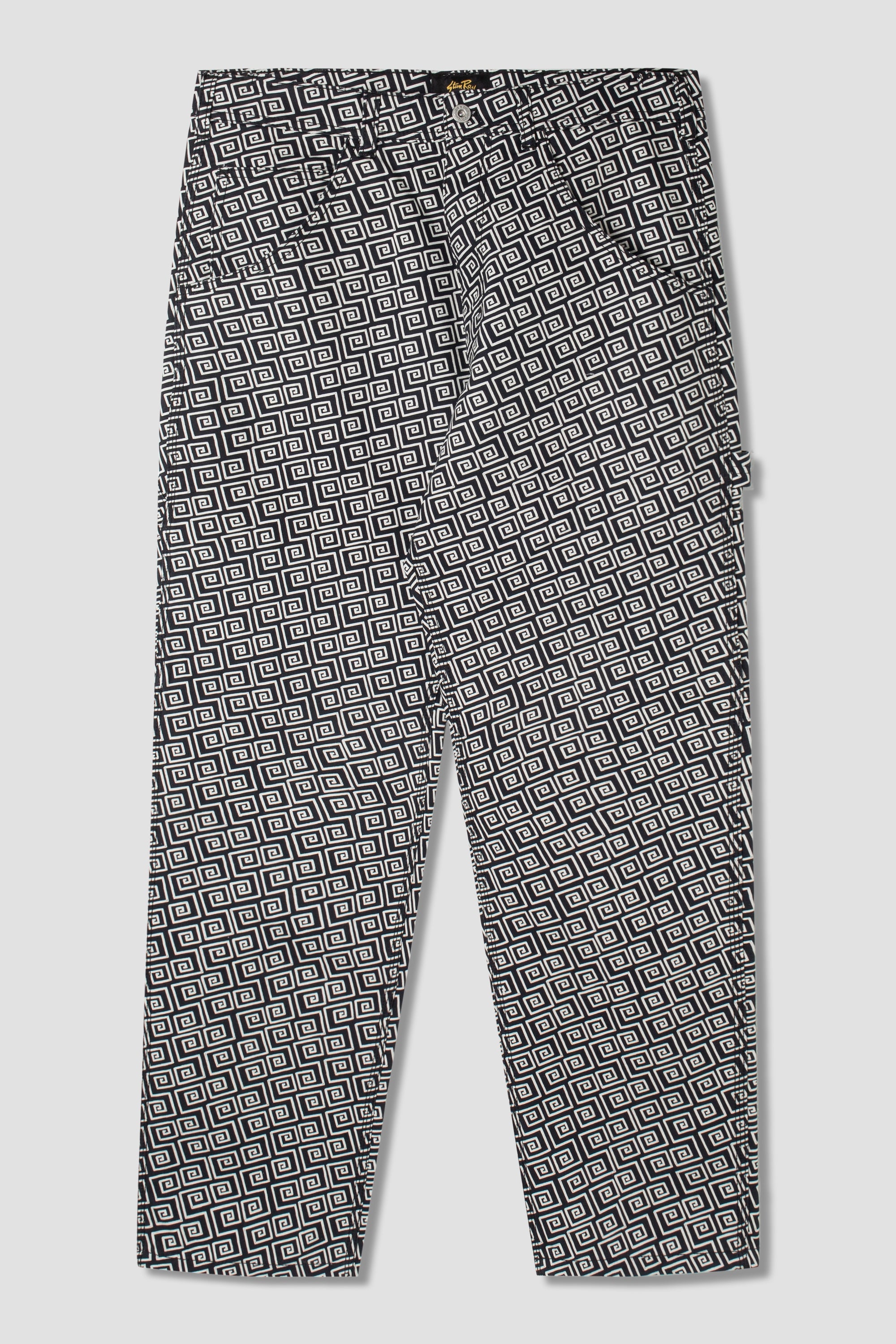 80s Painter Pant (Black Labrynth)