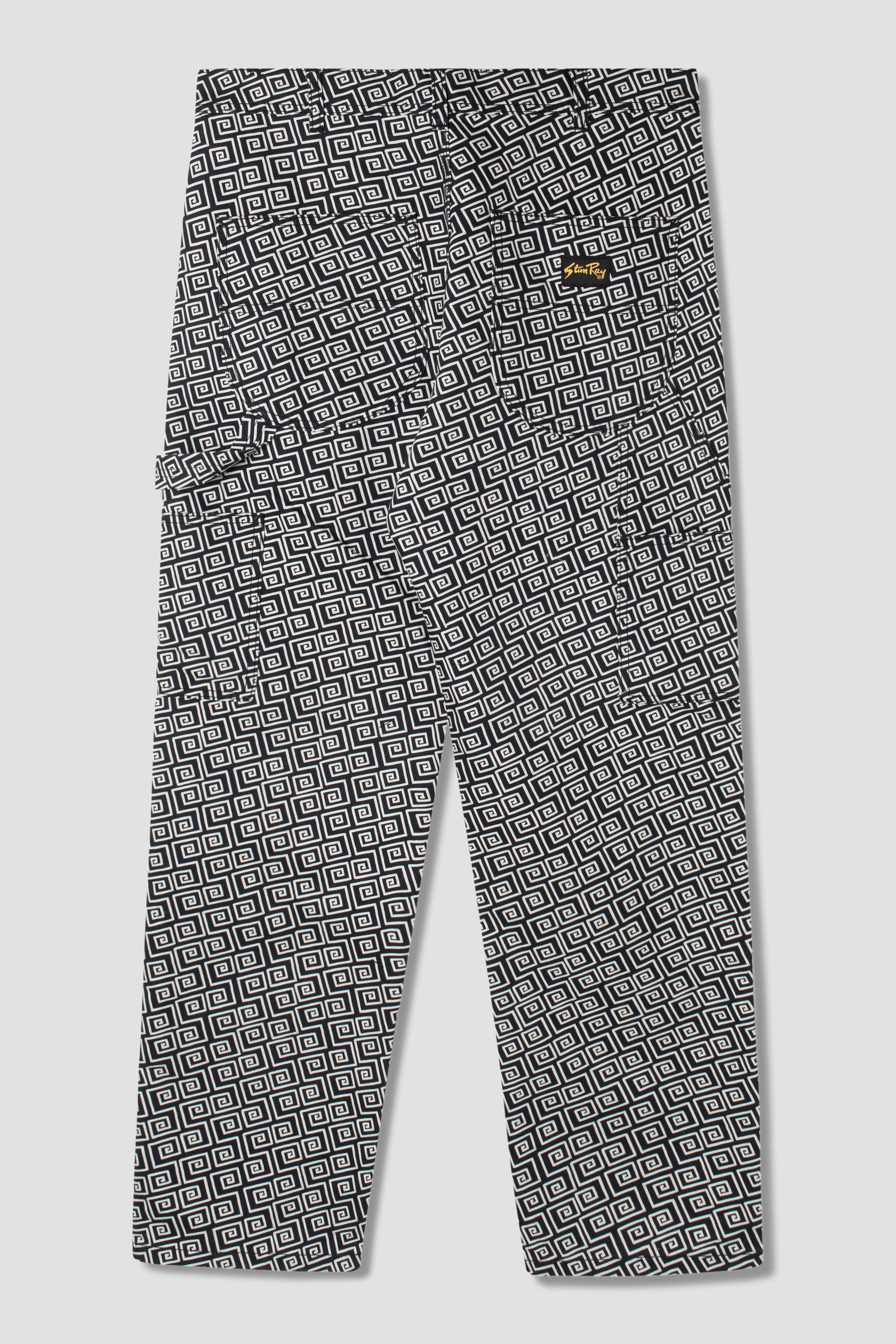 80s Painter Pant (Black Labrynth)