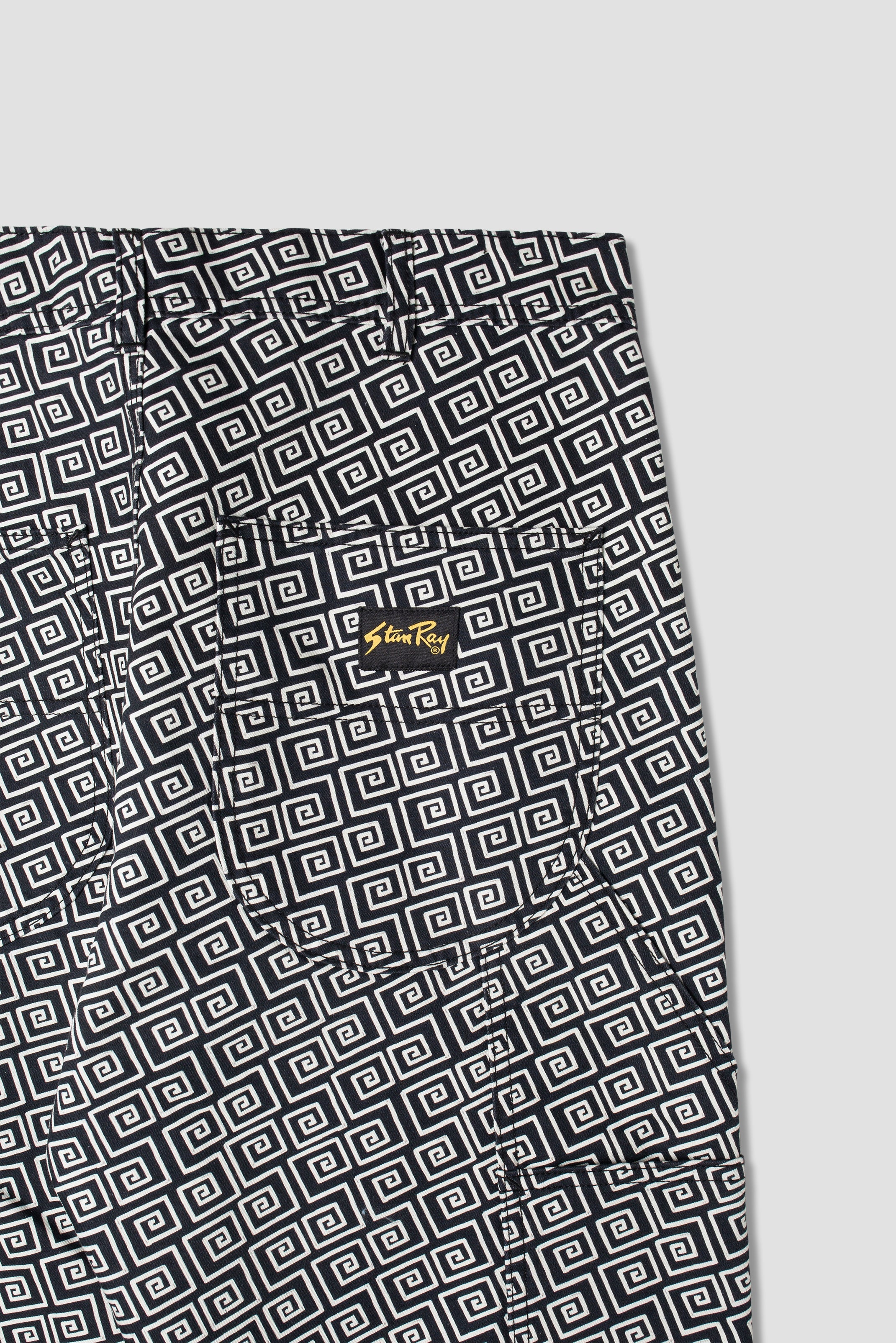 80s Painter Pant (Black Labrynth)