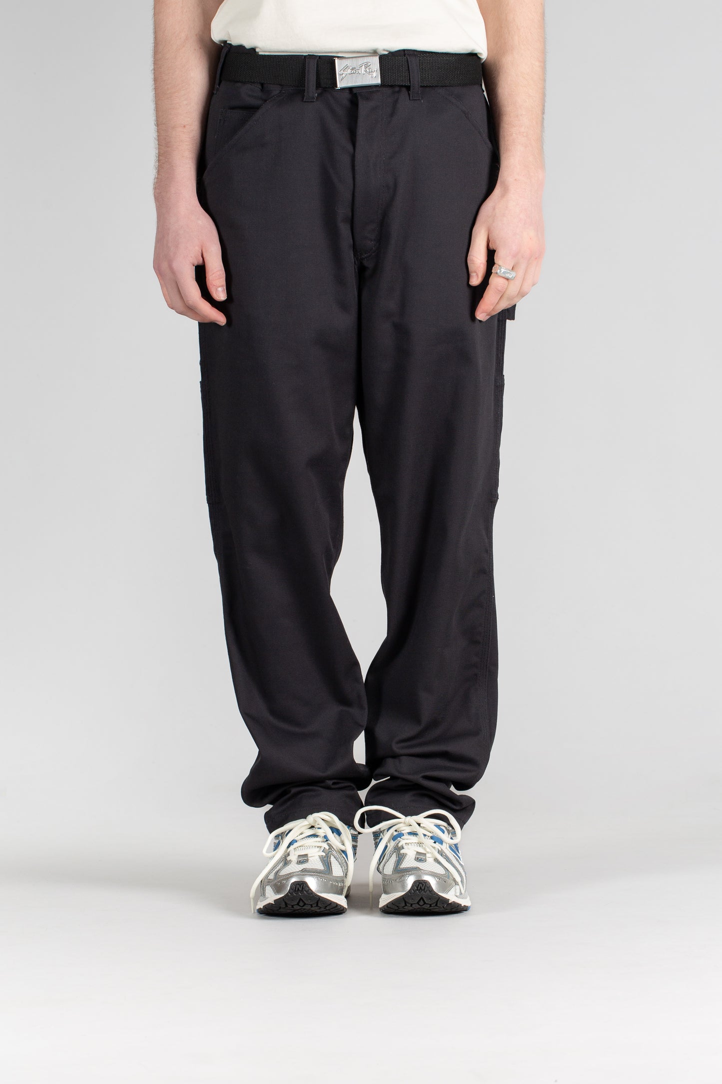 80s Painter Pant (Earl's Black Twill) - Stan Ray