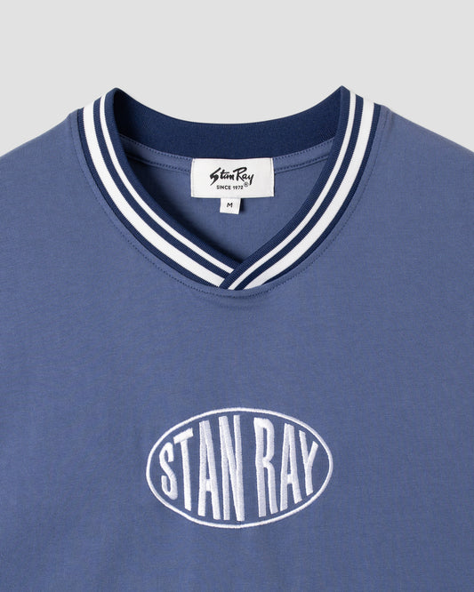 90's Oval Tee (Battle Blue)