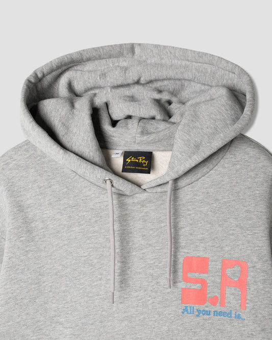 Cagoule tout ce dont vous avez besoin (gris chiné)