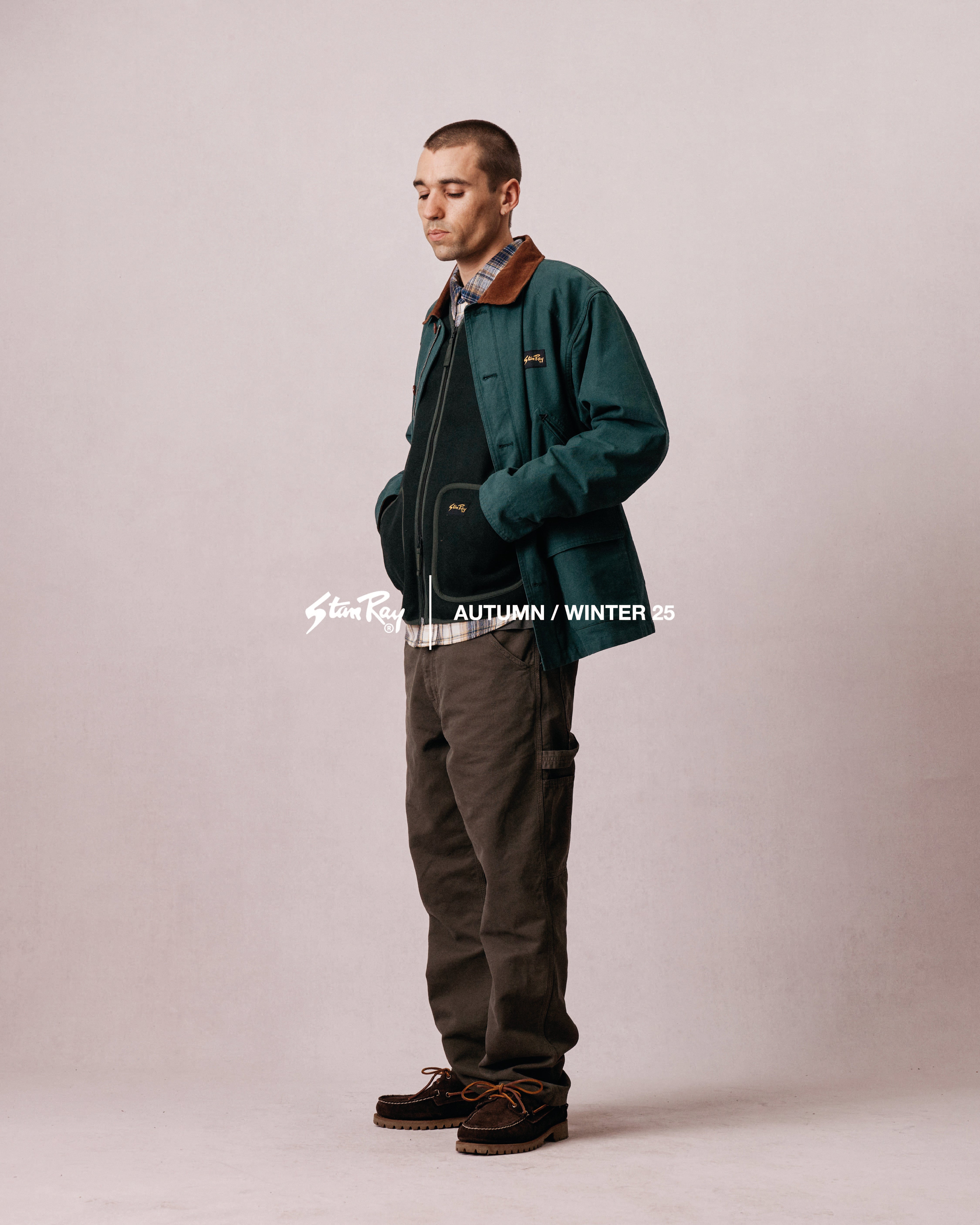 ：海洋atomphi　Stan Ray USA ホワイト コットンパンツ 海洋atomphi Stan Ray USA ホワイト コットンパンツ Stan Ray