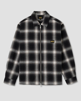 Zip Shirt (Black Check)