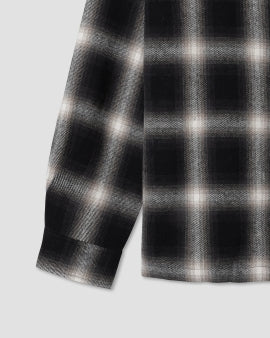 Zip Shirt (Black Check)