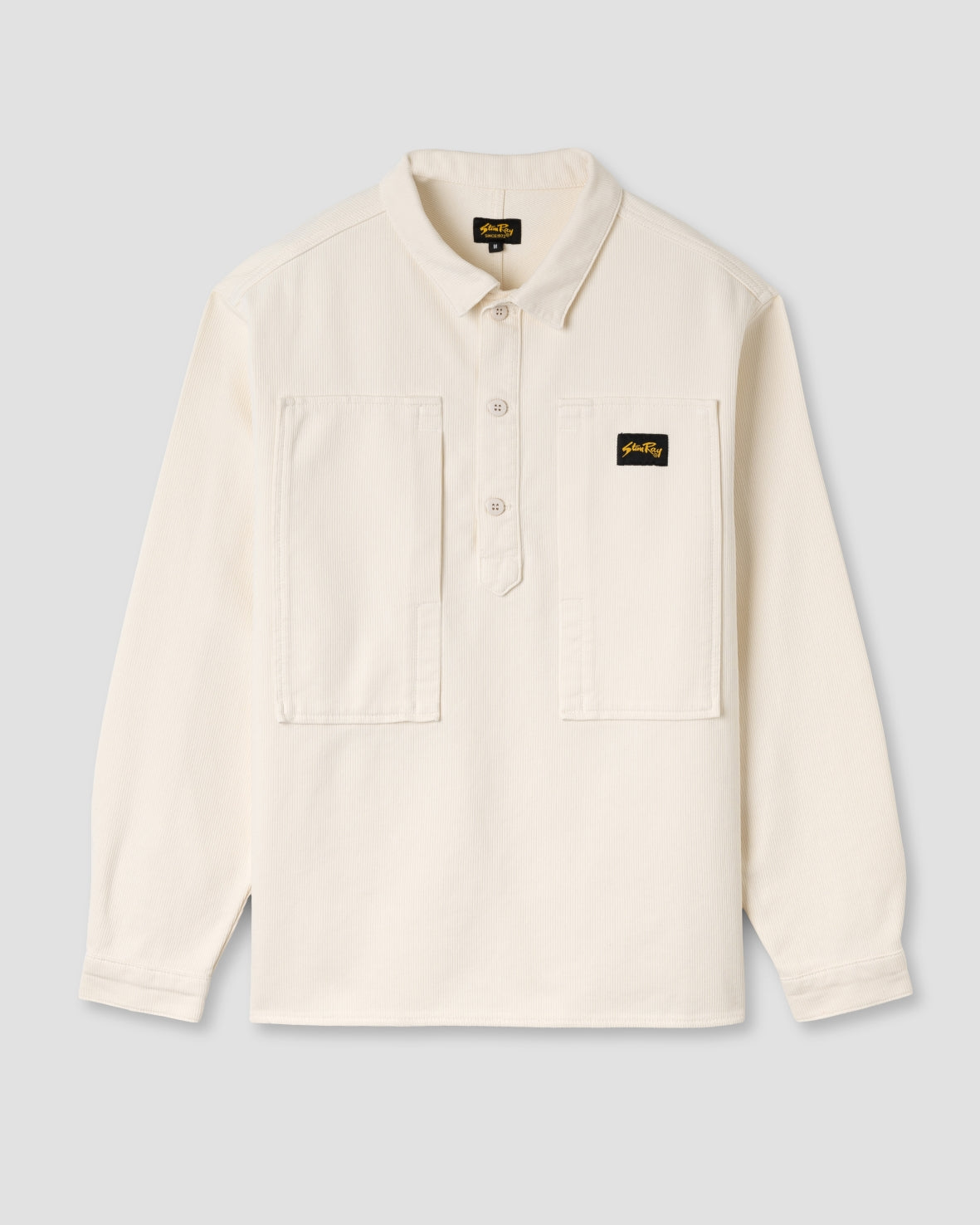 Painters Pop Over Shirt (Natural Bedford Cord)