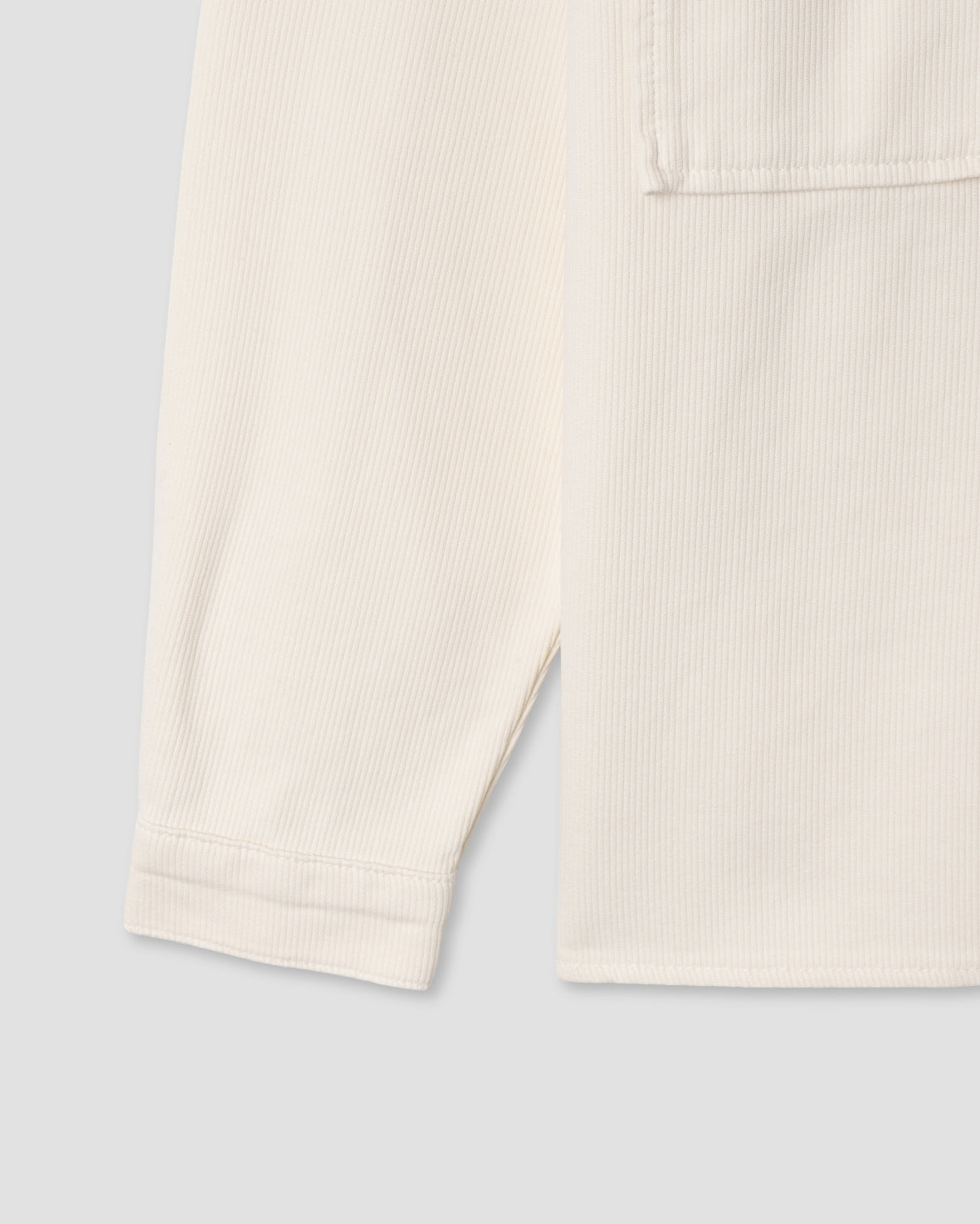 Painters Pop Over Shirt (Natural Bedford Cord)